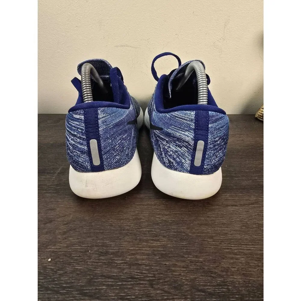 Nike Lunarepic Flyknit Blue Fusion Women's Running Shoes Size 10
